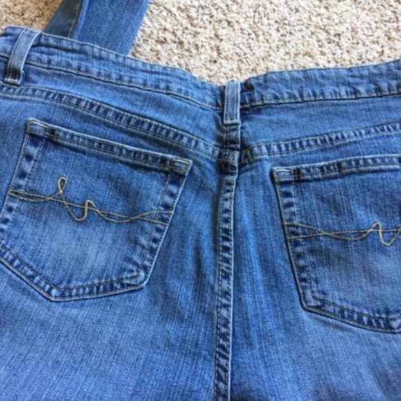 Medium/Light Wash Blue Jeans 16 Long - Picture 6 of 8